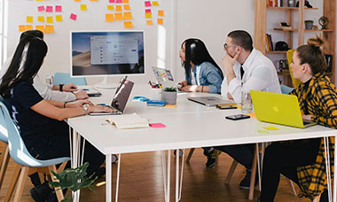 people meeting at conference table