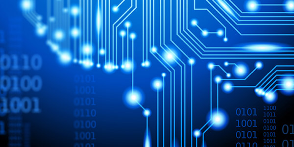 abstract image representing code and machine learning